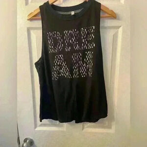 Free People movement dream tank size Small black sleeveless shirt